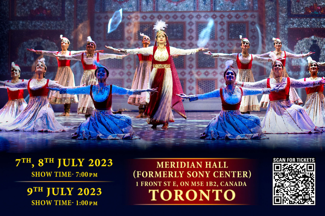 Bollywood extravaganza, “Mughal-e-Azam: The Musical” begins Canada Tour 2023!